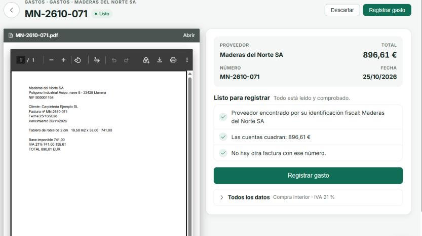 Sube el ticket